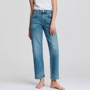 Rag & Bone Maya Hi-Rise Ankle Straight Leg jean Size 27